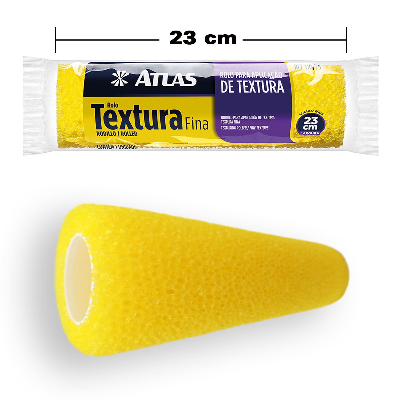 ROLO TEXTURA ESPUMA POROSA CM Tintas Premium